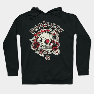 Bad Luck - Tattoo Inspired graphic Hoodie